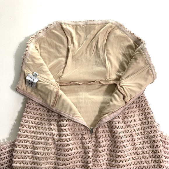 Hello Molly Write In Cursive Midi Dress Strapless - Picture 4 of 14